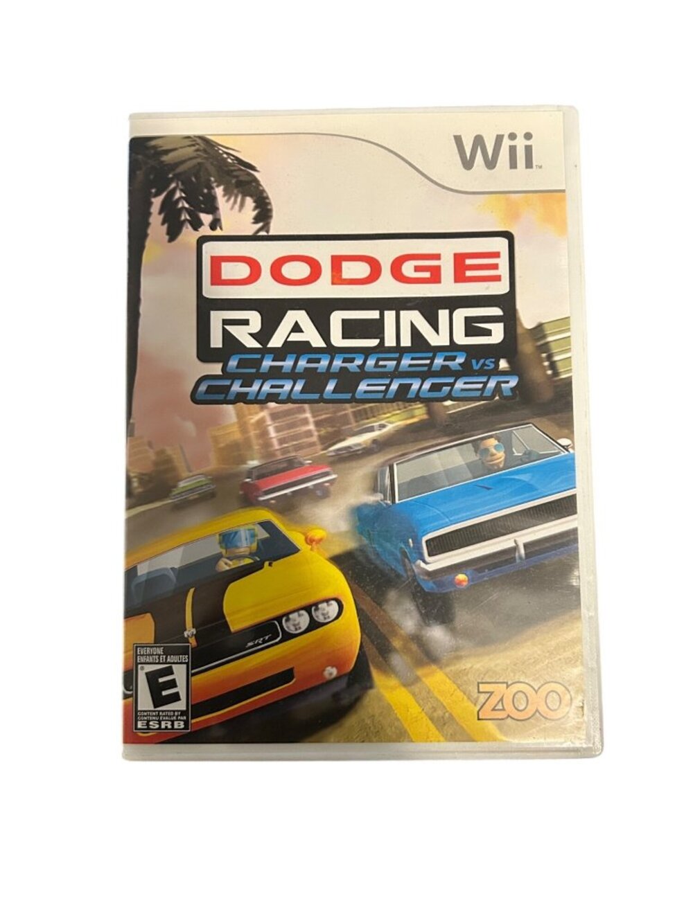 Dodge Racing Charger Vs Challenger Wii Game Complete Nintendo video gaming